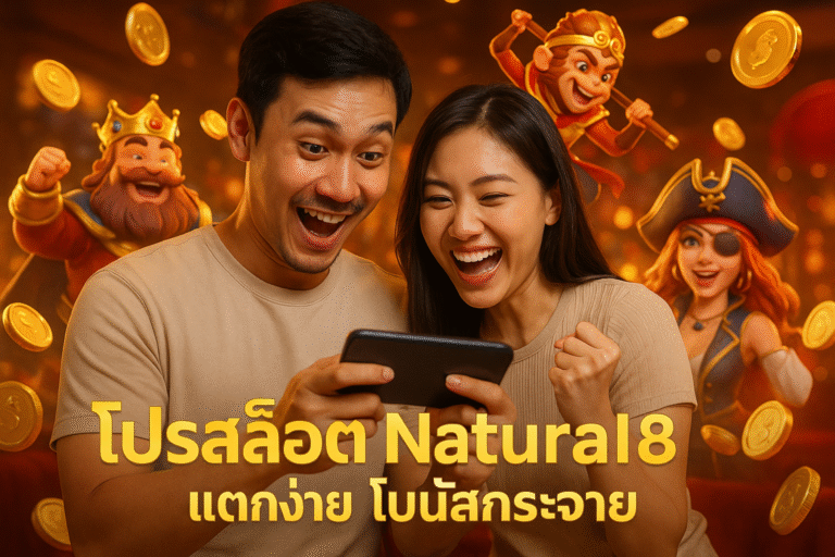 โปรสล็อต Natural8 แตกง่าย โบนัสกระจาย