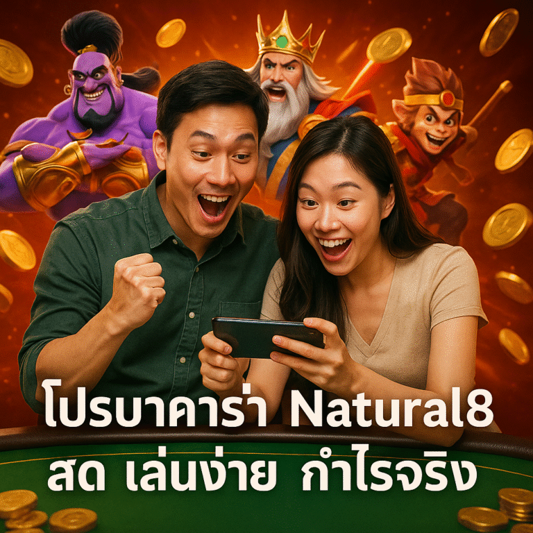 โปรบาคาร่า Natural8 สด เล่นง่าย กำไรจริง